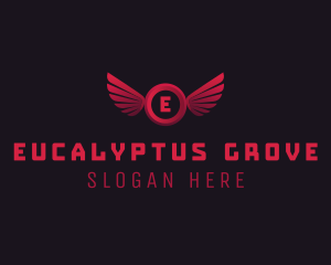 Aviary Wing Aeronautics logo design