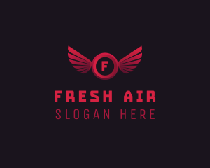 Aviary Wing Aeronautics logo design