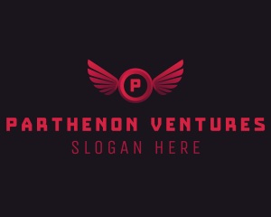 Aviary Wing Aeronautics logo design