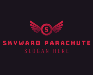 Aviary Wing Aeronautics logo design