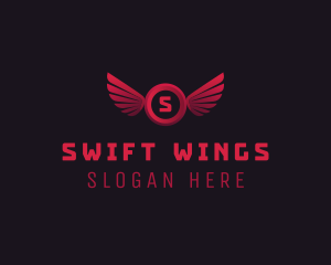 Aviary Wing Aeronautics logo design