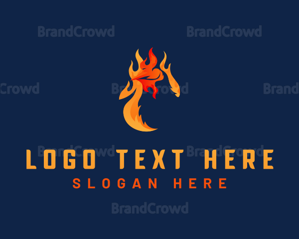 Roasted Chicken Flame Logo