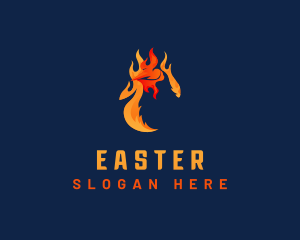 Roasted Chicken Flame Logo