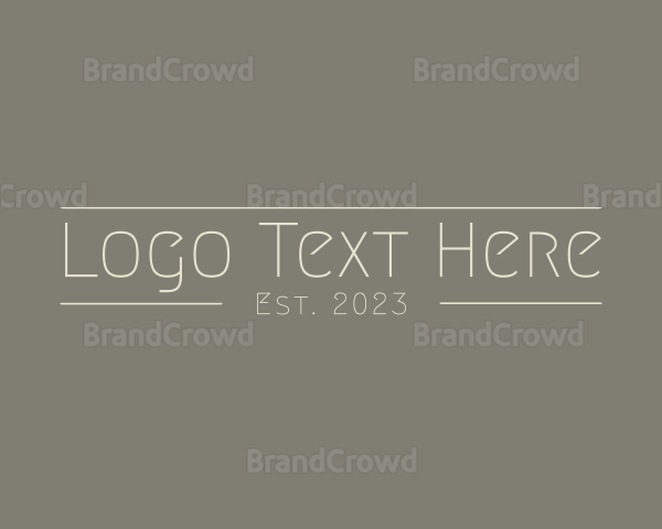 Luxury Branding Business Logo