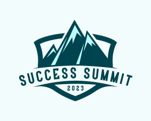 Mountain Summit Camping  logo design