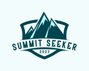 Mountain Summit Camping  logo design