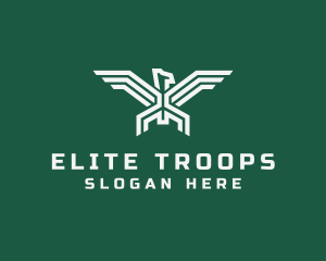 Troops - Bird Wings Clan logo design