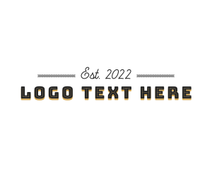 Unique - Fun Resto Business logo design