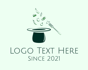 Homecooking - Magicians Hat Culinary logo design