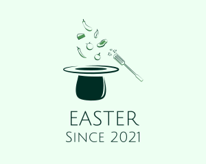 Eat - Magicians Hat Culinary logo design