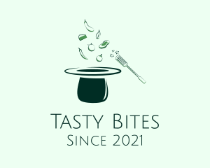 Fast Food - Magicians Hat Culinary logo design