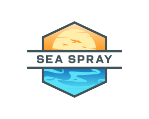 Tropical Summer Getaway  logo design