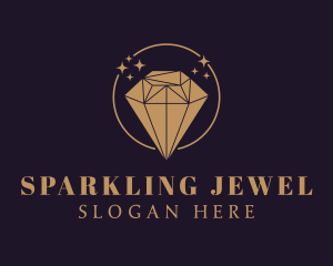 Gold Diamond Luxury logo design