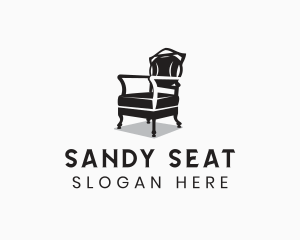  Chair Furniture Seat logo design