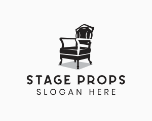  Chair Furniture Seat logo design