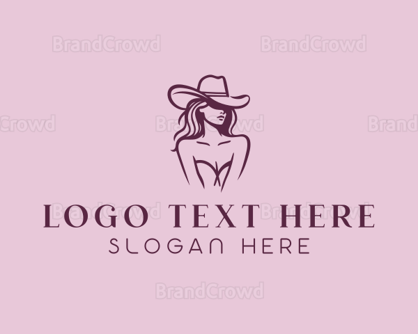 Texas Cowgirl Rodeo Logo