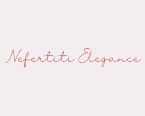 Elegant Cursive Business logo design