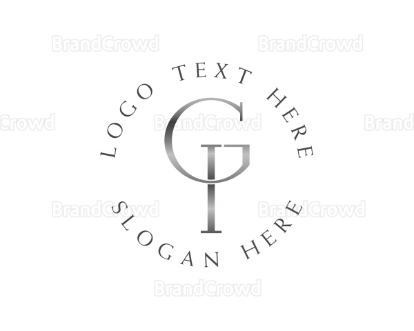 Metallic Jewelry Business Logo