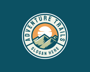 Outdoor Mountain Adventure logo design