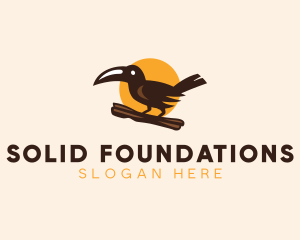 Animal Conservation - Toucan Bird Wildlife logo design