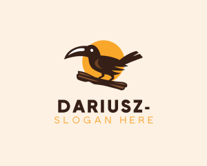 Brown - Toucan Bird Wildlife logo design