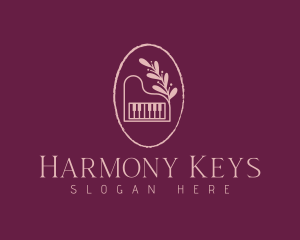 Pianist - Elegant Piano Studio logo design