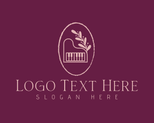 Recording Studio - Elegant Piano Studio logo design