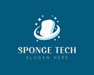 Sponge - Clean Sponge Disinfection logo design