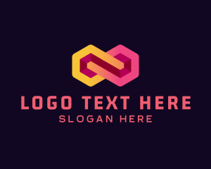 Creative Hexagon Loop Logo