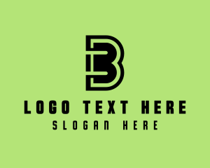 Letter B - Creative Agency Letter B logo design