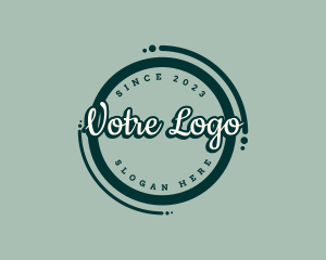 Retro Fashion Badge Logo