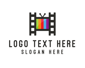 Television - Movie Theater Television logo design