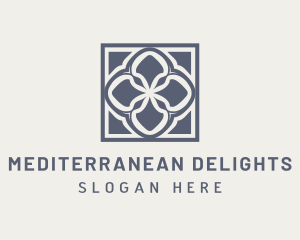 Mediterranean - Flooring Tile Pattern logo design