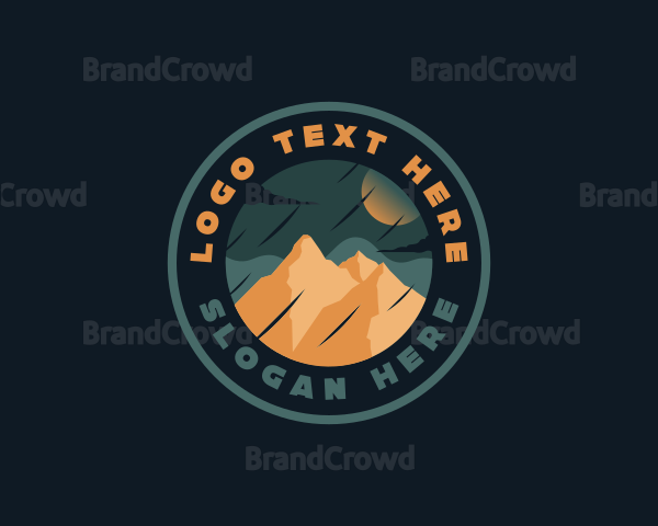 Mountain Outdoor Adventure Logo