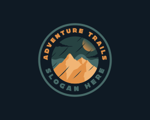 Mountain Outdoor Adventure logo design