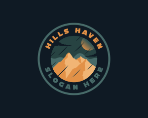 Mountain Outdoor Adventure logo design