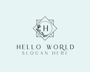 Wedding Boutique Salon logo design