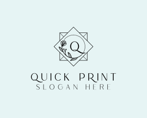 Wedding Boutique Salon logo design