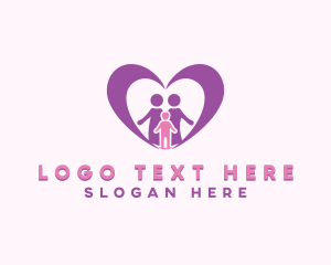 Love - Parenting Support Foundation logo design