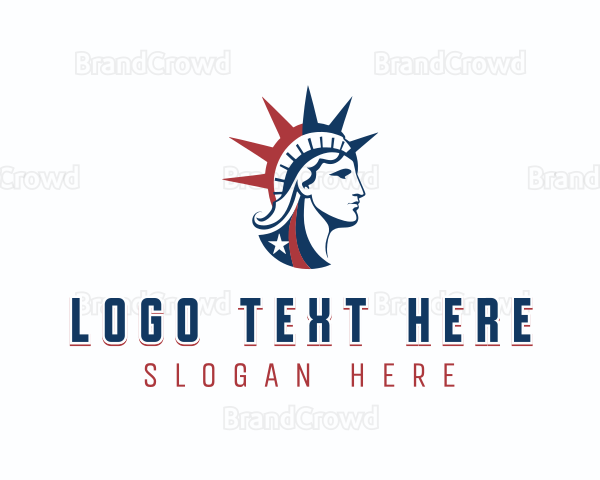 USA Lady Liberty Logo