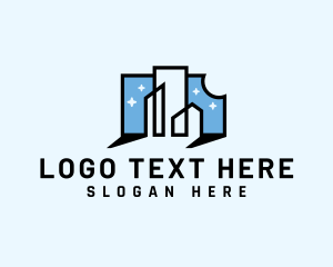 Condo - Building Property Real Estate logo design