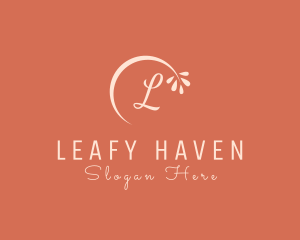 Flower Eco Leaf logo design