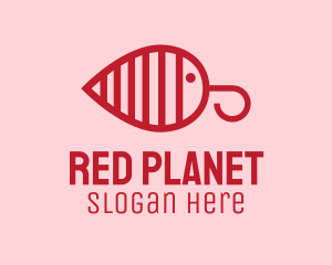 Red Chili Fish logo design