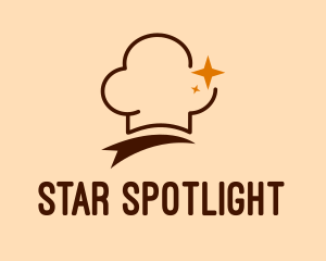 Star Chef Toque  logo design