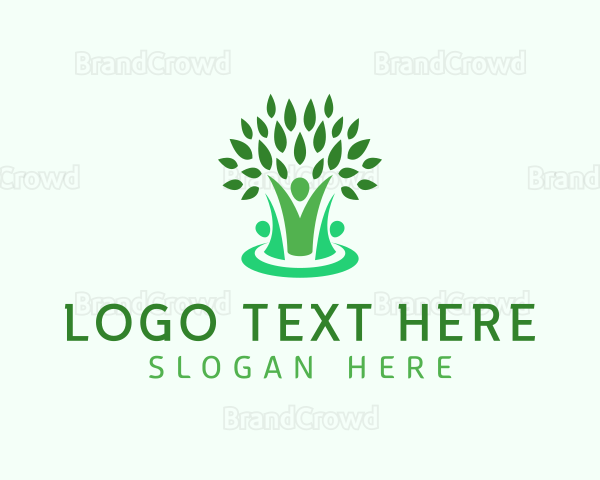 Human Plant Family Logo