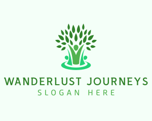 Medicine - Human Plant Family logo design