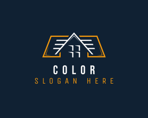 Renovation - Roof Renovation Contractor logo design