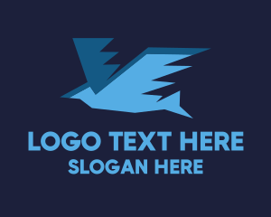 Phoenix - Fast Flying Bird logo design