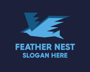 Bird - Fast Flying Bird logo design