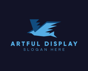 Fast Flying Bird logo design